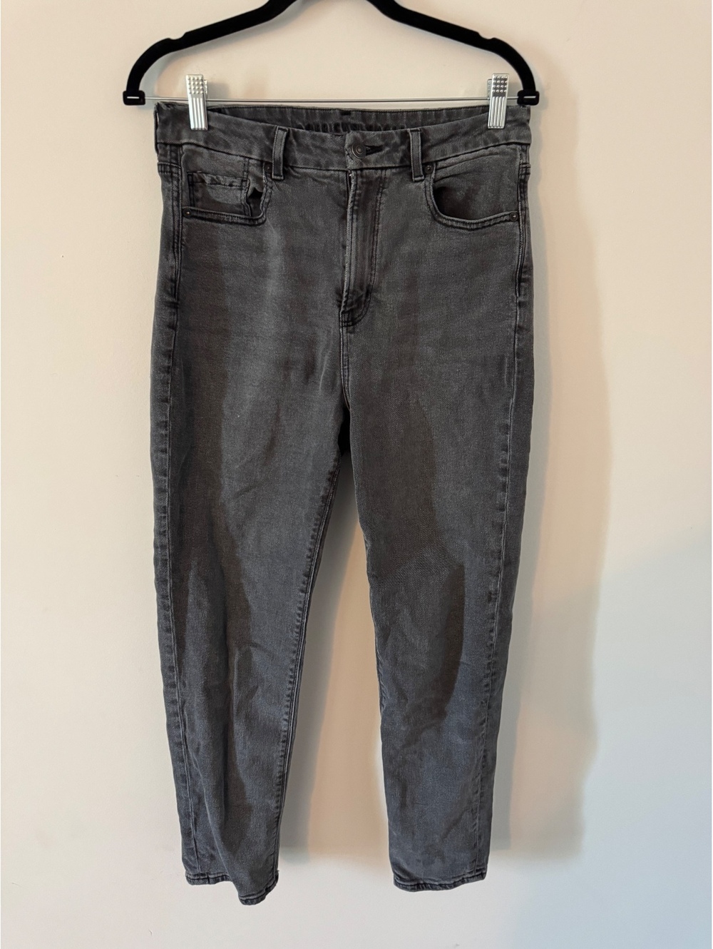 American Eagle Black High-Rise Skinny Jeans Size 8 Regular